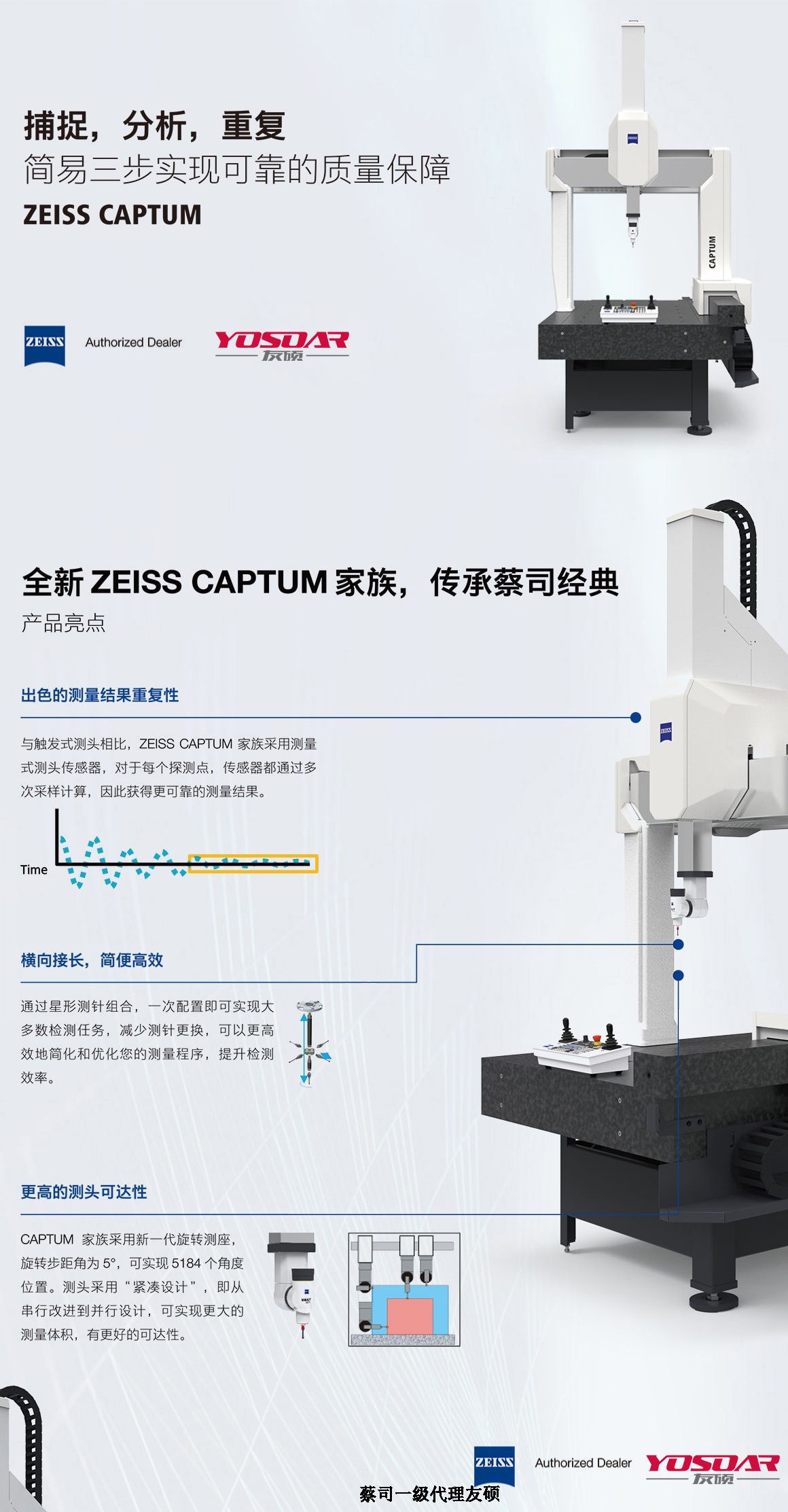 河源蔡司三坐标CAPTUM